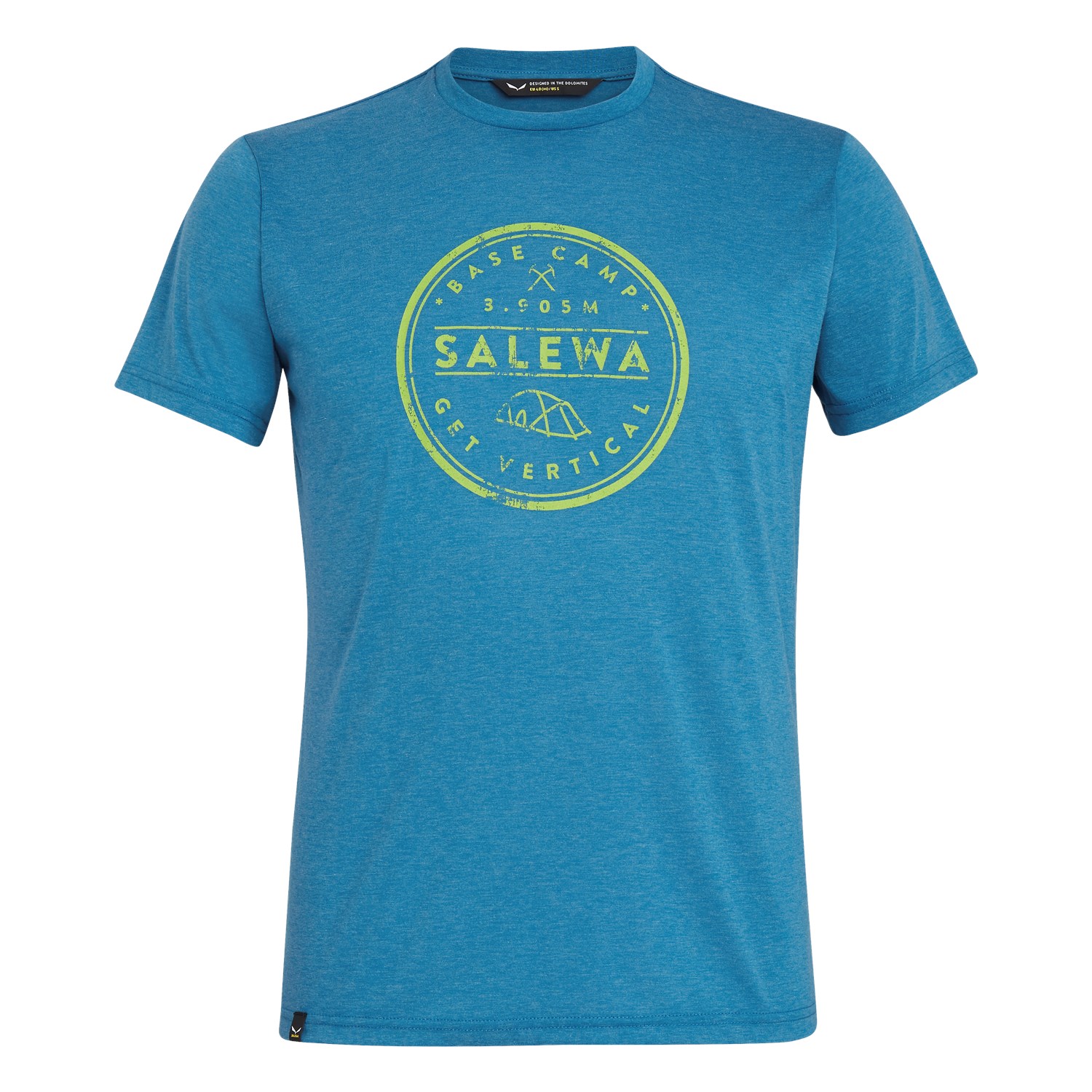 Camisetas Salewa Base Camp Drirelease® Hombre Azules Mexico (QW2061789)